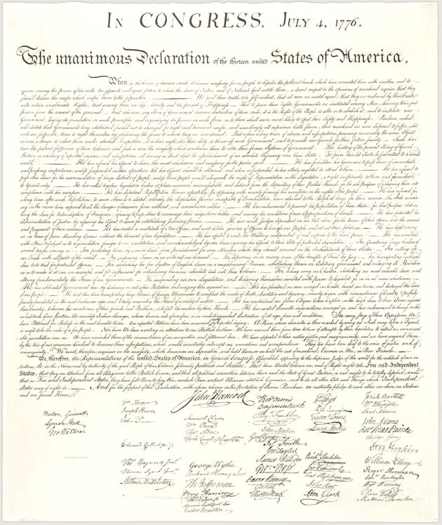 Declaration of Independence